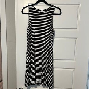Striped Sleeveless Dress